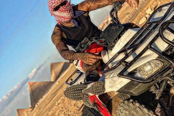 Quadbike and Giza Pyramids tour, Sphinx, Camel, inside pyramid