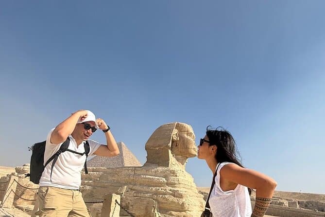 Tour esperienza completa: piramidi di Giza, Sfinge, interno delle piramidi e tombe