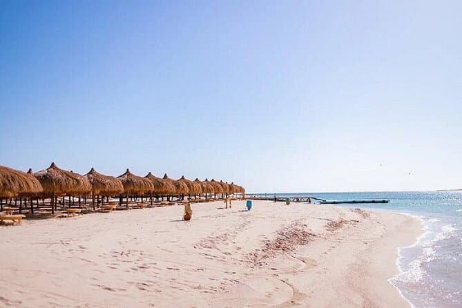 Luxury Hula Hula Island Boat Trip from Hurghada