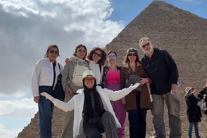 Full-Day Giza Pyramids,Sphinx, Saqqara&Memphis All-Inclusive Tour