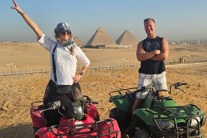 1 Hour Desert Safari By ATV Quad Bike around Giza Pyramids