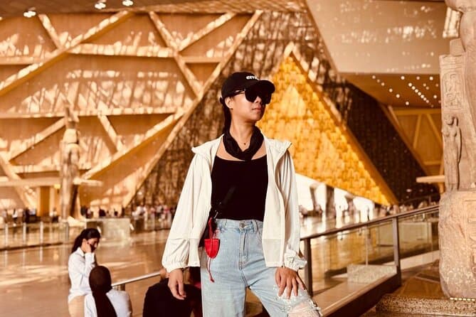 Grand Egyptian Museum, Giza Pyramids and Sphinx Tour