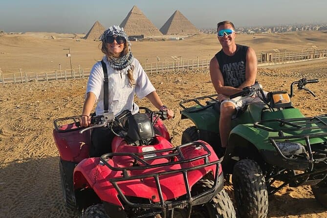 Private Giza pyramids ,Egyptian museum ,Camel and quad bike ATV