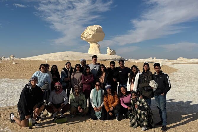 White and Black Desert Overnight Camping Adventure