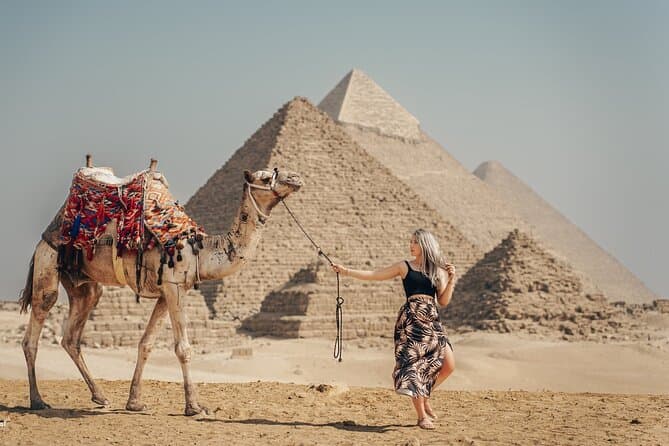 4 Hours Private Tour Giza Pyramids,Sphinx&Nile Felucca Boat Ride