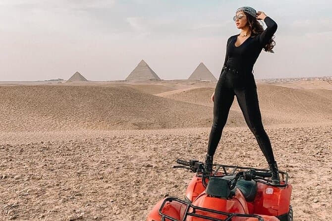 Pyramiden von Gizeh, Sphinx, Kamelritt, ATV-Quad, Shopping und Dinner-Bootsfahrt