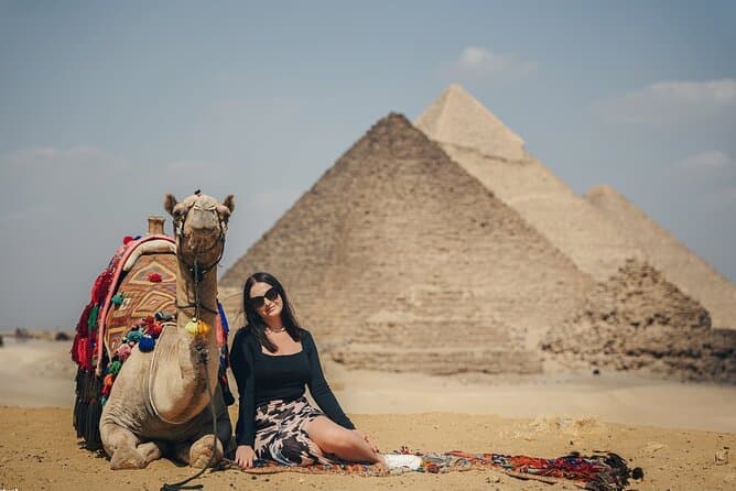 Giza pyramids , sphinx with tour Guide Egyptology & private vehicle