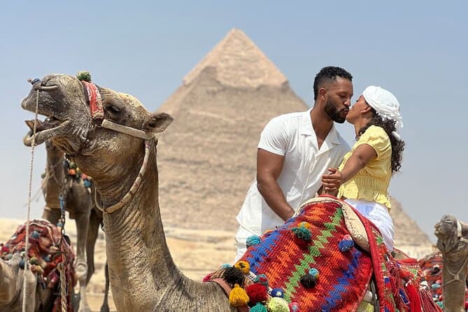 Giza Saqqara & Dahshur Pyramids Tour (Include Camel Ride & Lunch)