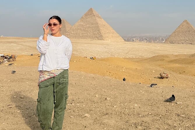 Private 6-Hour Giza Pyramids, Sphinx & Nile Felucca Tour