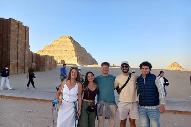 VIP Day Tour Saqqara, Pyramids and Memphis with Lunch