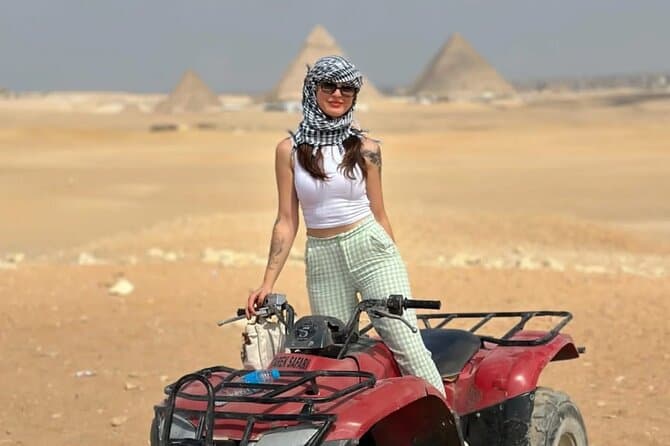 VIP Giza pyramid and ATV all inclusive
