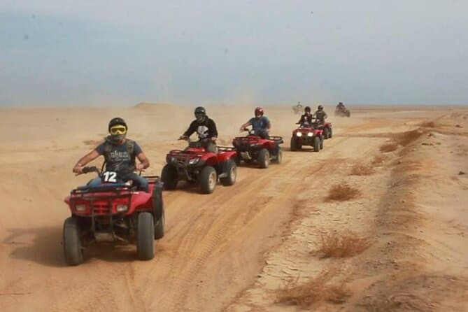 Explore Hurghadas Red Sea in a Shared 4WD Tour