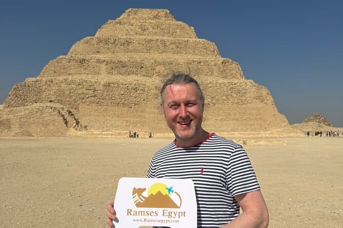 Best of Cairo: Private Pyramids, Sphinx, Saqqara & Memphis Tour