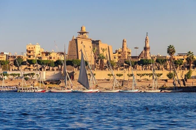 Afternoon Luxor Tour: Karnak, Felucca & Illuminated Luxor Temple