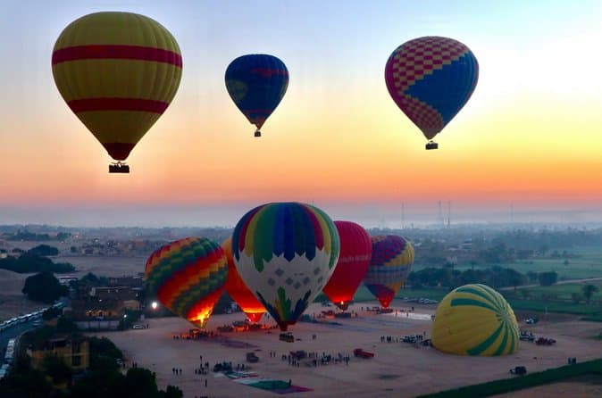 2 Day Luxor Adventure with Hot Air Balloon, Guide and Tickets