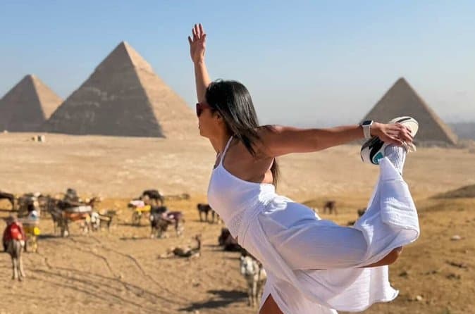 El mejor tour todo en uno: pirámides de Giza, Esfinge y Gran Museo Egipcio