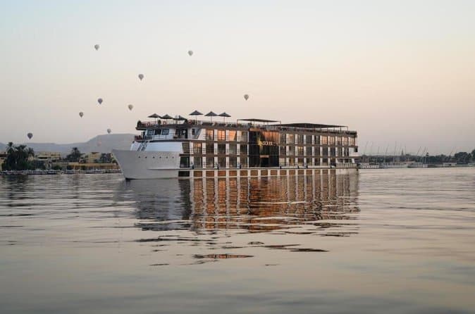 5 Day Nile Cruise in Luxor to Aswan and Balloon Ride Abu Simbel