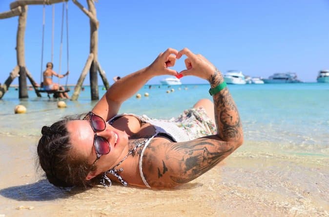 Orange Bay Island Snorkeling Cruise and Boat Trip from Hurghada