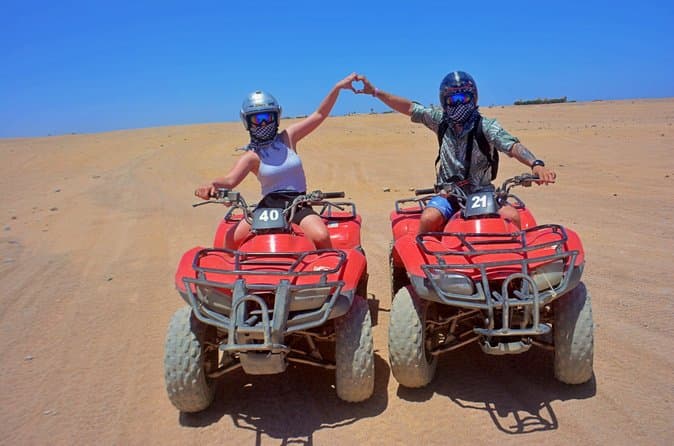 Quad ATV 3 hours Trip An Adventure in the Hurghada Desert