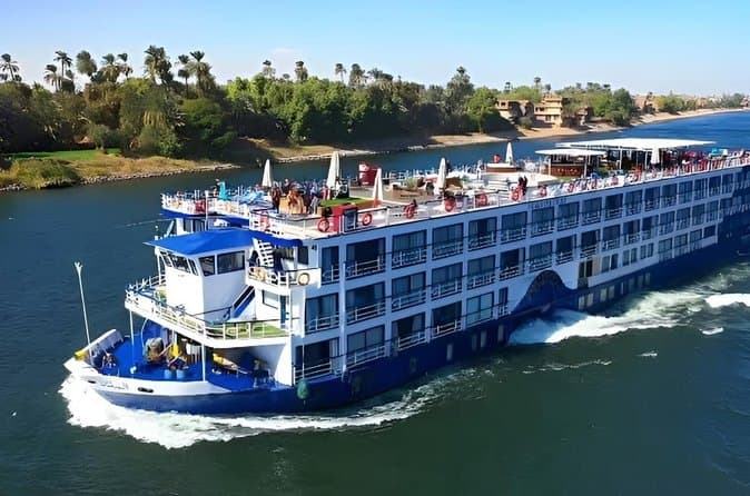 Luxury 5 Days Cruise From Luxor To Aswan With Hot Air Balloon