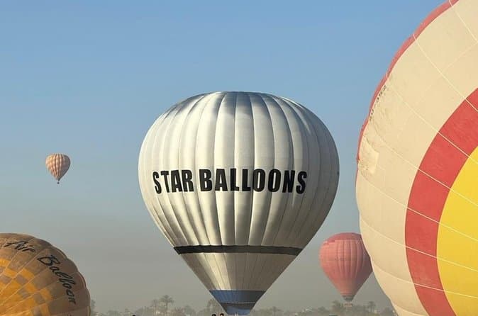 Sunrise Hot Air Balloon Flight over Luxor's Kings Valley & Nile