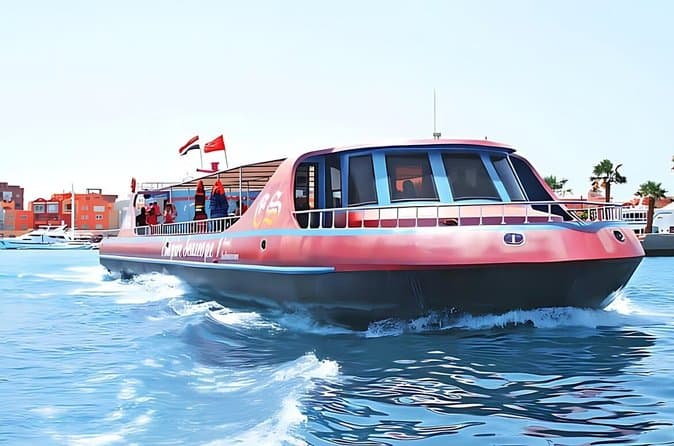 2-Hour Semi-Submarine with Snorkeling & Transfers From Hurghada