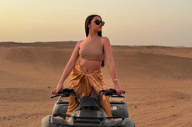 ATV Quad Bike through Sahara Giza Pyramids Desert