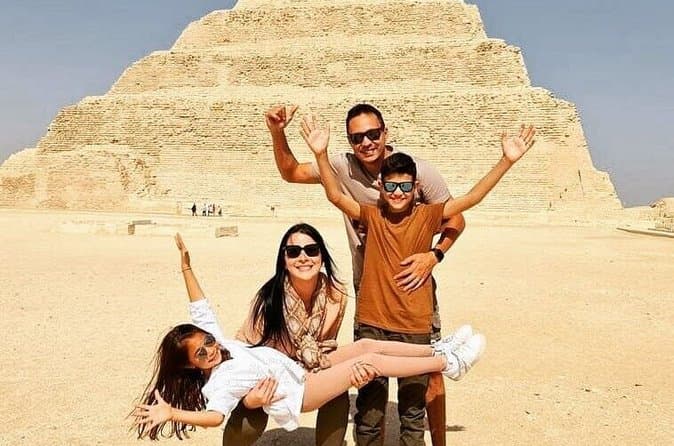 Saqqara Step Pyramid Entry Ticket with Private Pickup and DropOff