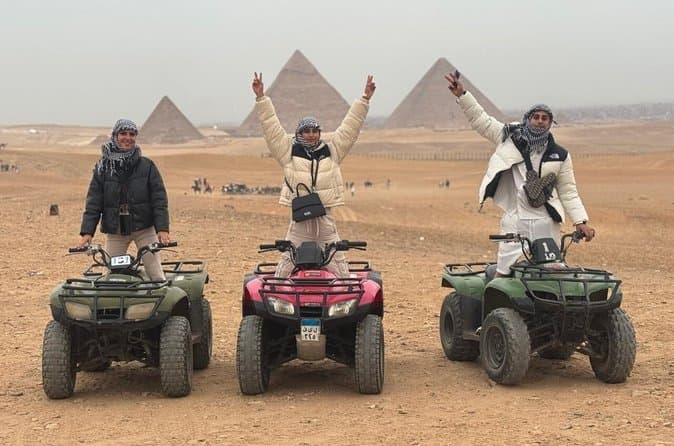ATV Adventure with Lunch Around Giza Pyramids