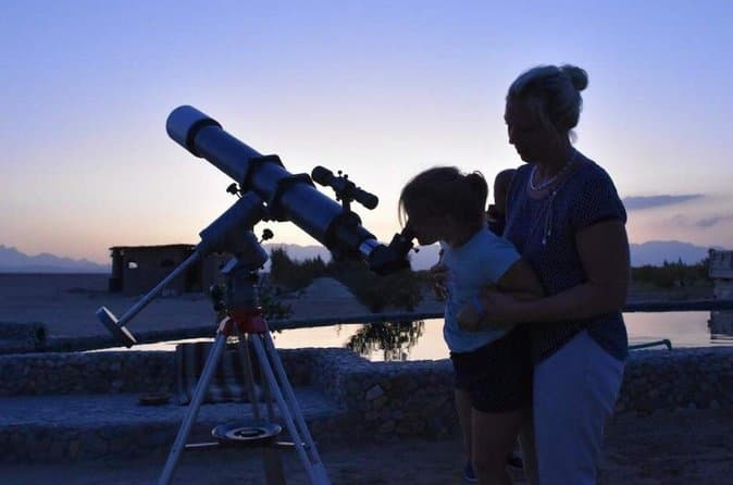 Hurghada Desert Stargazing Camel Ride BBQ and Telescope Show