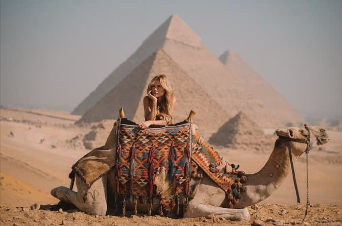 Private Giza Pyramids and Saqqara Tour with Camel Ride or Lunch
