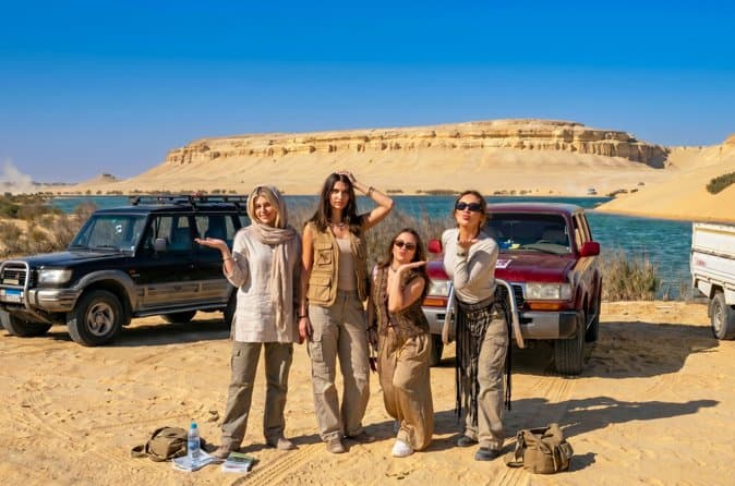 Cairo. Fayum Oasis 4*4 Desert Safari, Sand Surf ,Waterfall Tour