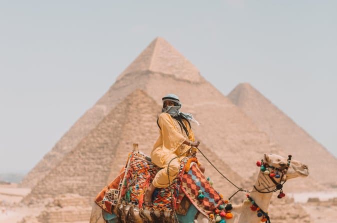 All inclusive Giza Pyramids, Sphinx, GEM Museum, from Hurghada