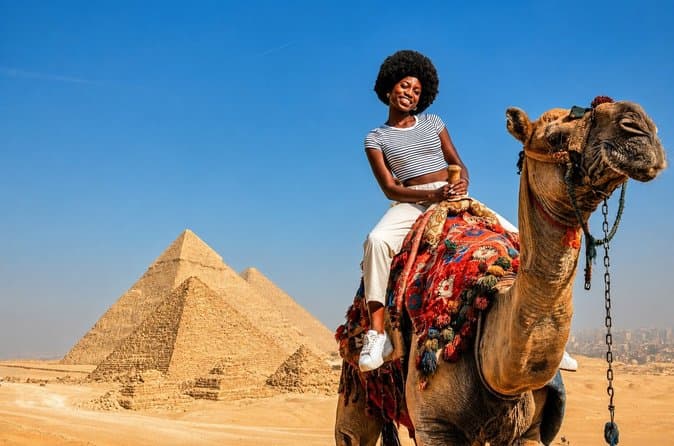 Private ViP Giza pyramids Sphinx, Camel, Guide, Lunch
