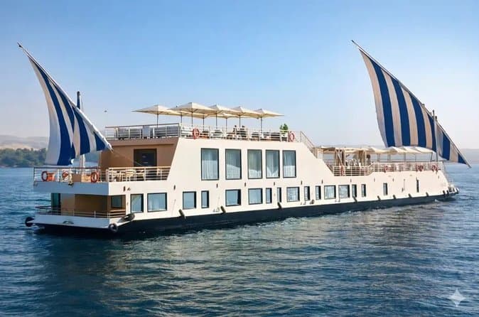 6 Days Luxury Dahabyia from Luxor to Aswan
