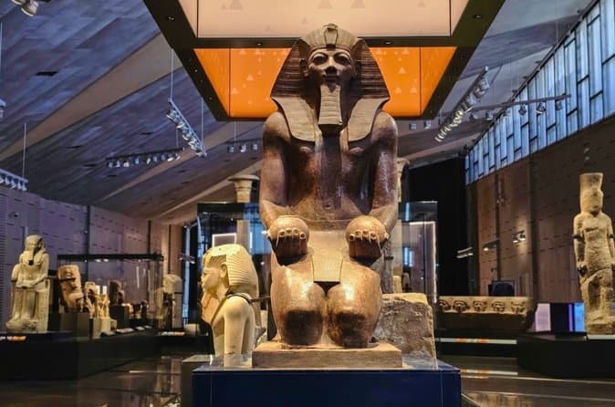 VIP Cairo with Flight GEM and Pyramids and Citadel without Shopping
