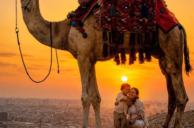 Sunrise Giza Pyramids Tour with Camel Ride & Egyptian Breakfast