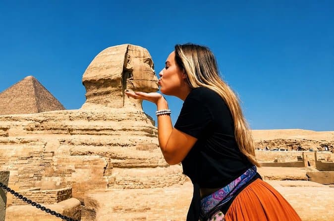 VIP Private Giza Pyramids Tour Camel Ride Professional Photos