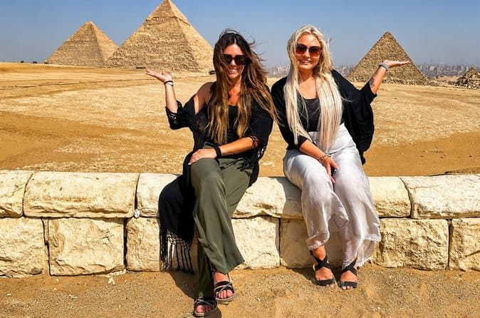 Private VIP Giza Pyramids, Sphinx & Saqqara & Camel Ride &Guide