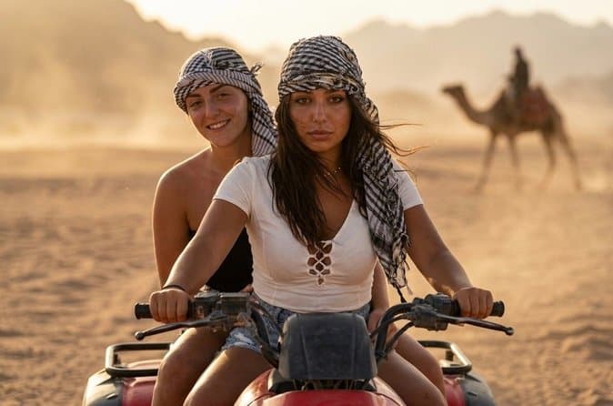 Hurghada: 3 Hours Safari ATV Quad, Camel Ride & Bedouin valley