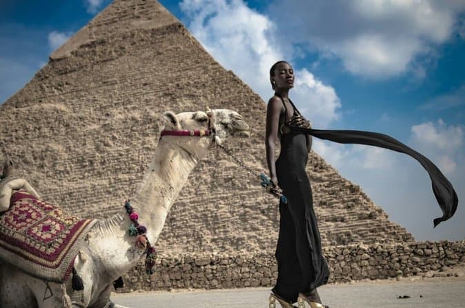 Giza Pyramids & Grand Egyptian Museum Tour with Guide & Tickets