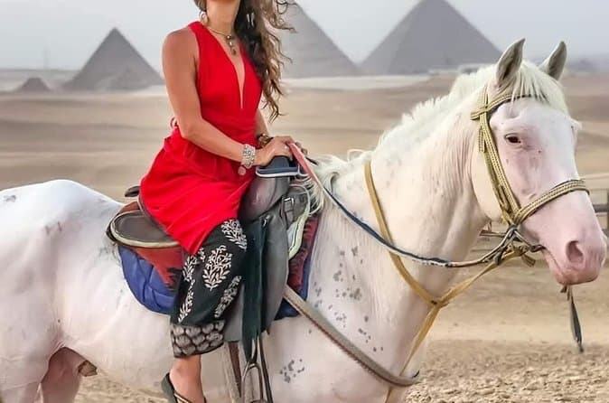 Ride a Donkey around Giza Pyramids
