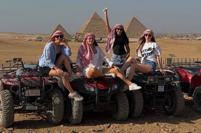 All-Inclusive Luxury Pyramids Tour with Camel Ride & Quad Bike