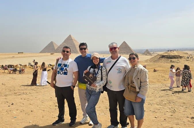 Giza Pyramids Saqqara and Memphis Day Tour VIP