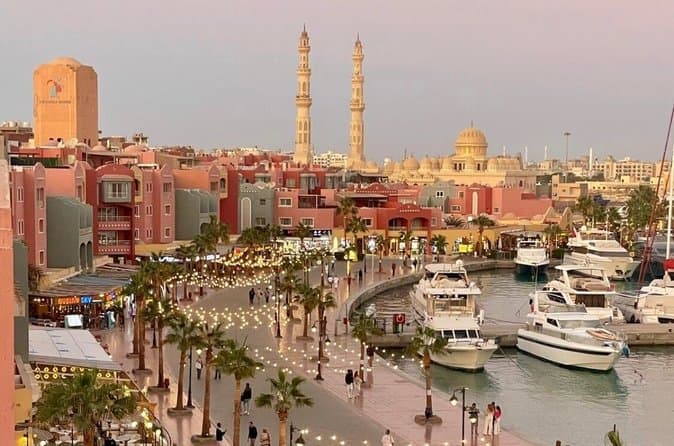 Private hurghada city tour old town, mosque & shopping