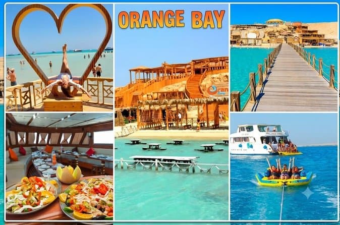 Orange Bay Island "Maldives of Egypt" Snorkeling&Water Activities