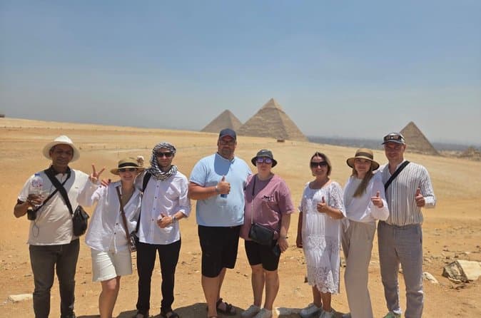 Private Cairo Flight Tour from Hurghada Pyramids and Museum