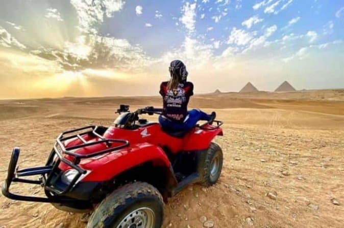 Inside the Pyramid, Camel Ride and ATV Adventure in Giza