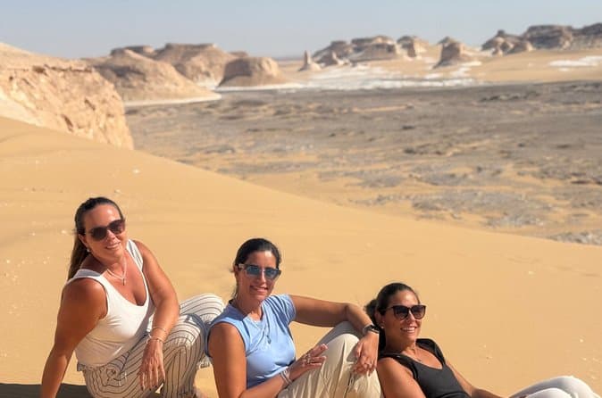 Private White and Black Desert Overnight Camping from Cairo