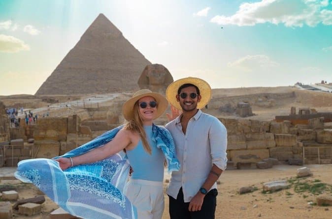 VIP Private Tour Giza Pyramids Sphinx Camel,Inside Pyramid ,Lunch